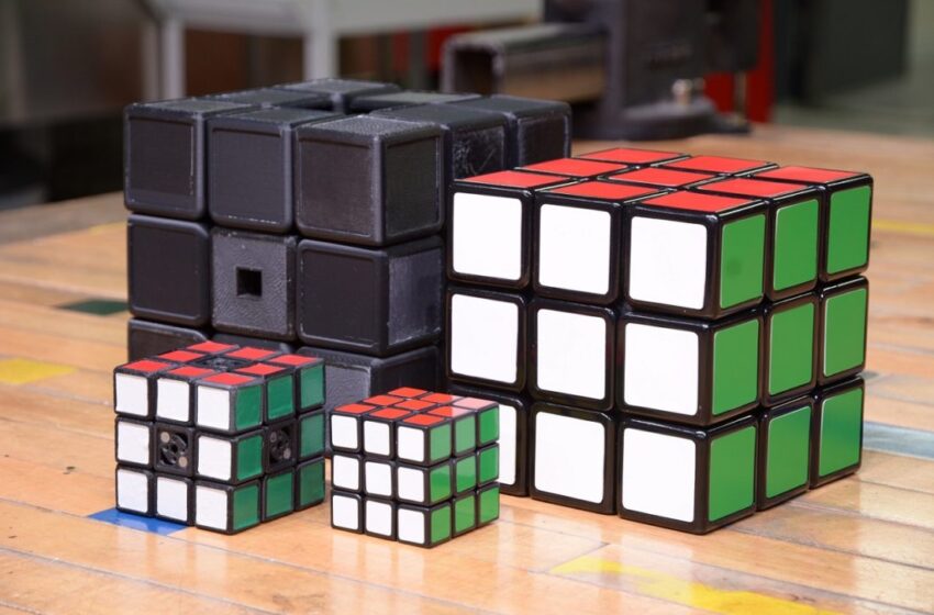  Puzzling Outside solve a Rubik’s cube
