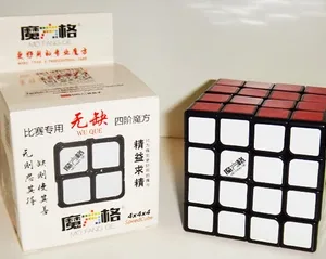 Custom QiYi WuQue M Magnetic 4x4x4 Black
