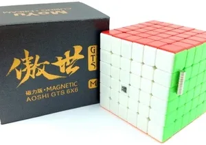 MoYu AoShi GTS M Magnetic 6x6x6 Stickerless Speed Cube