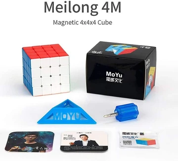 MoYu MeiLong 4M Magnetic 4x4x4 Stickerless