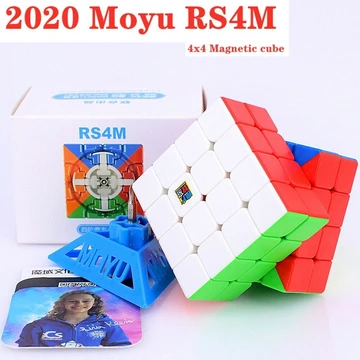 Moyu RS4M Magnetic 2020 Version 4x4x4 Stickerless