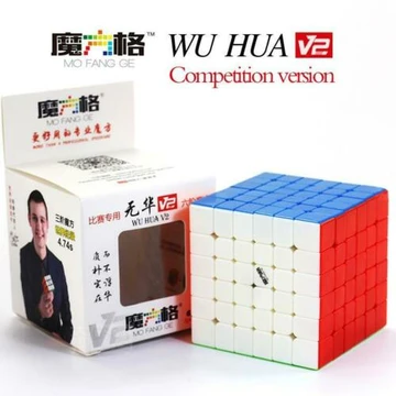 QiYi WuHua V2 6x6x6 MoFangGe Speed Cube Stickerless