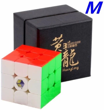 YuXin HuangLong M 3x3x3 Magnetic Stickerless Speed Cube